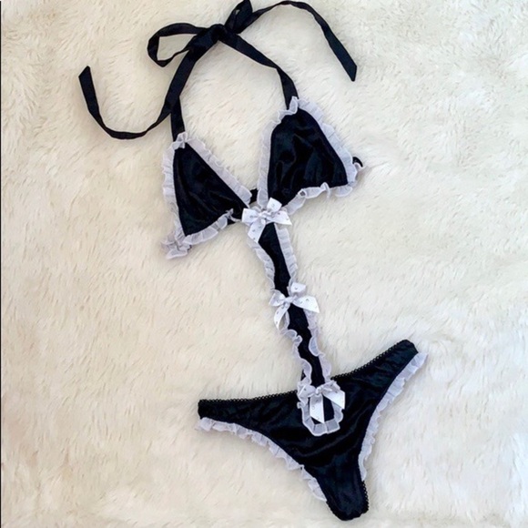 Victoria’s Secret Sexy Little Things Tuxedo Teddy - Picture 2 of 8